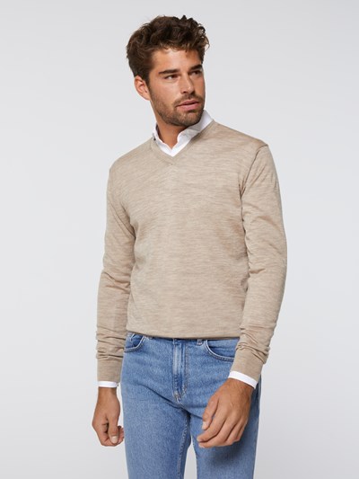merino v neck shirt