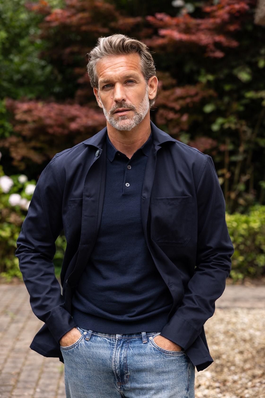 Night blue Overshirt