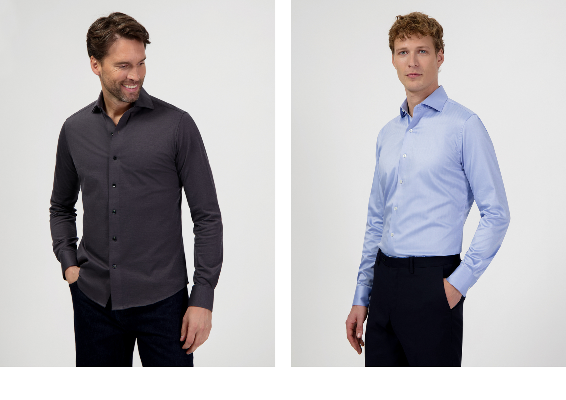 Wanneer draag je een overhemd over de broek? 